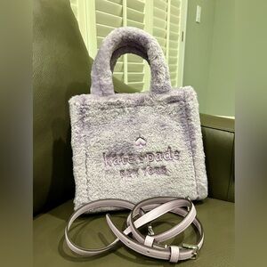 NWT! Kate Spade Ellie Faux Fur Small Tote